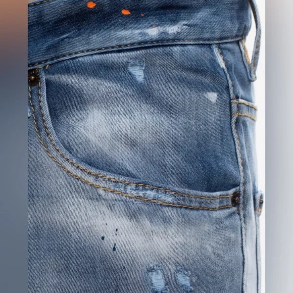 Dsquared2 Skater Mens Jeans Size 50/34 - Picture 4 of 12